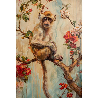 Monkey Canvas Painting